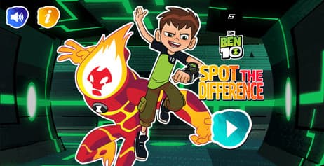 Ben 10 Spot The Difference