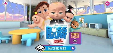 Boss Baby Matching Pairs