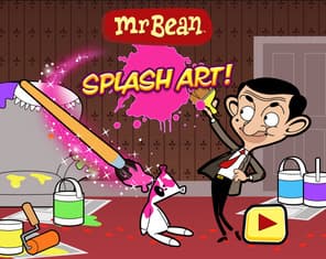 Mr Bean Splash Art