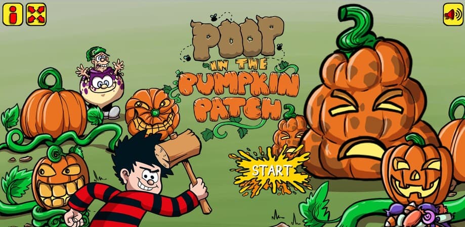 Poop In The Pumpkin Patch