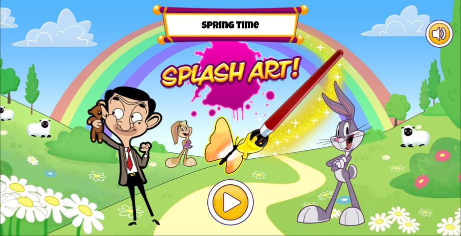 Spring Time Splash Art